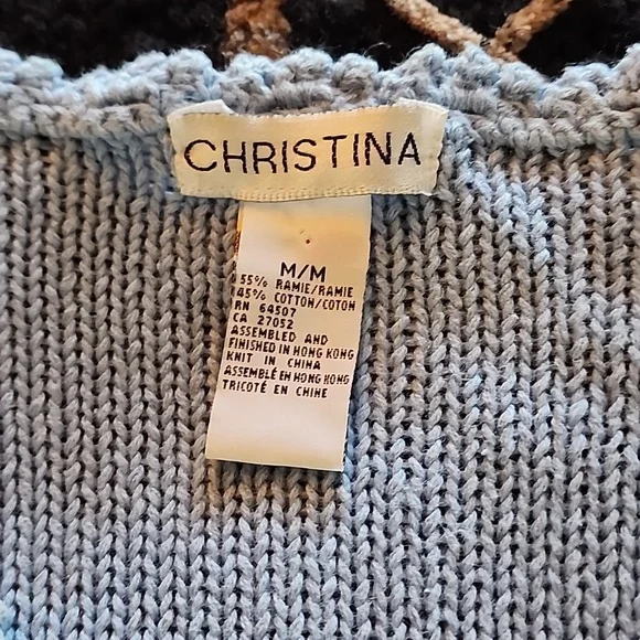 Christina baby blue sweater - Picture 6 of 7